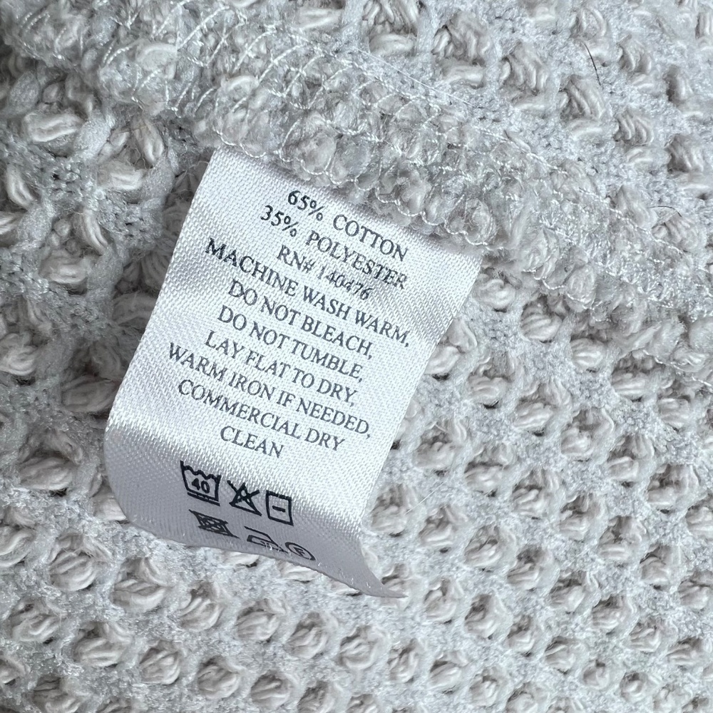 Faherty Echo Thermal Waffle Weave Pullover Sweate… - image 5